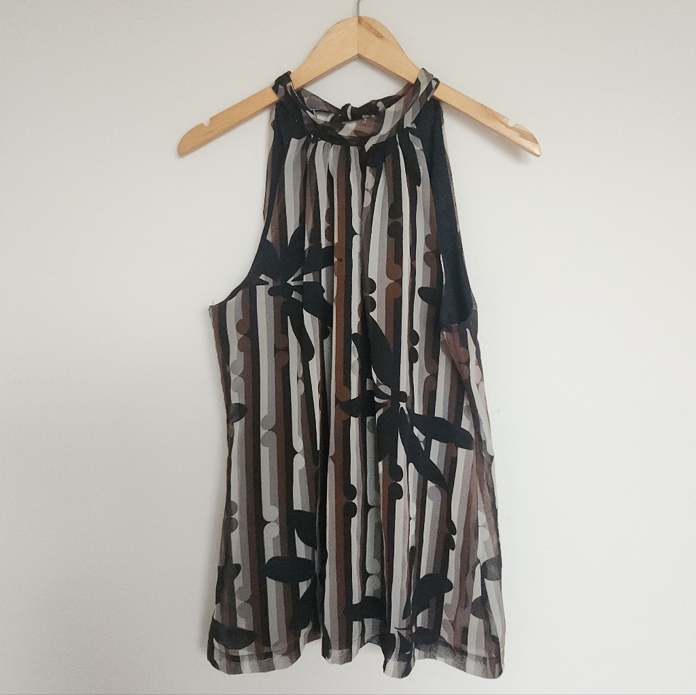 Jonathan Martin Y2K Halter Tank Top